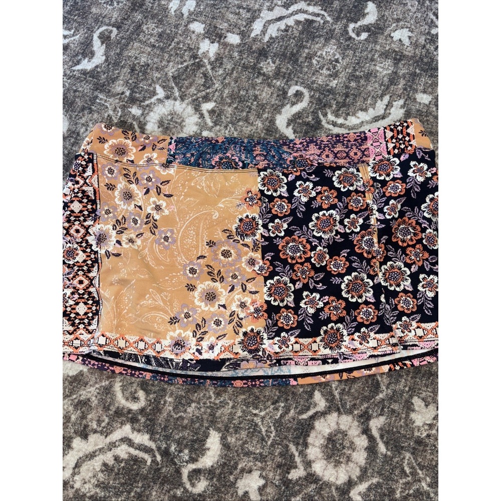 Garnet Hill Swimsuit Tankini Two Piece Swim Women's size 12 Skirt Modest - Picture 7 of 11